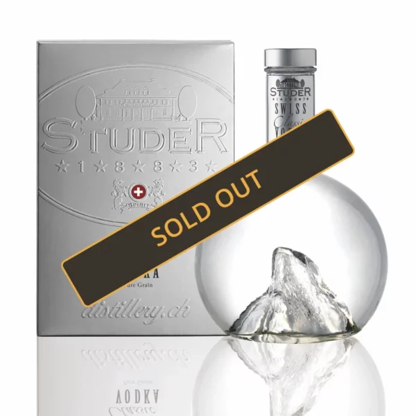 Studers Swiss Classic Vodka plus box Sold Out