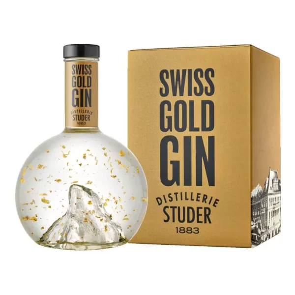 Studer Swiss Gold Gin boxed