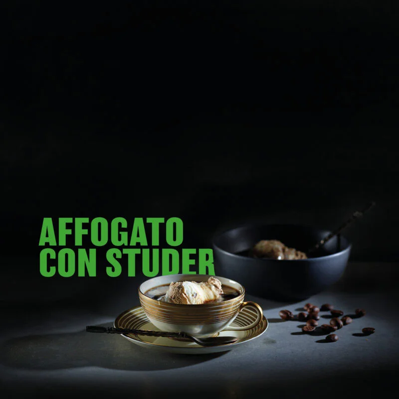 Affogato with Studer